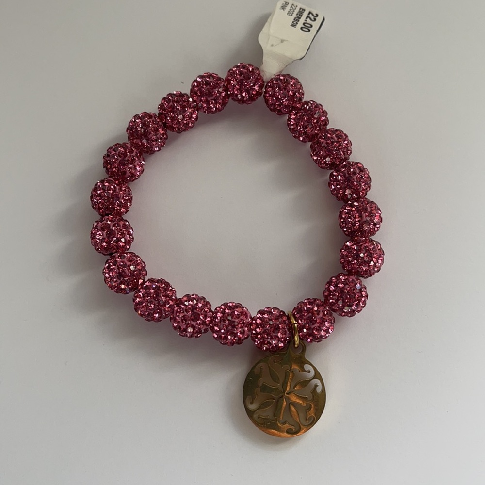 Rustic Cuff Bracelet - Pink - Picture 2 of 6